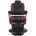 Black/Red Faux Leather