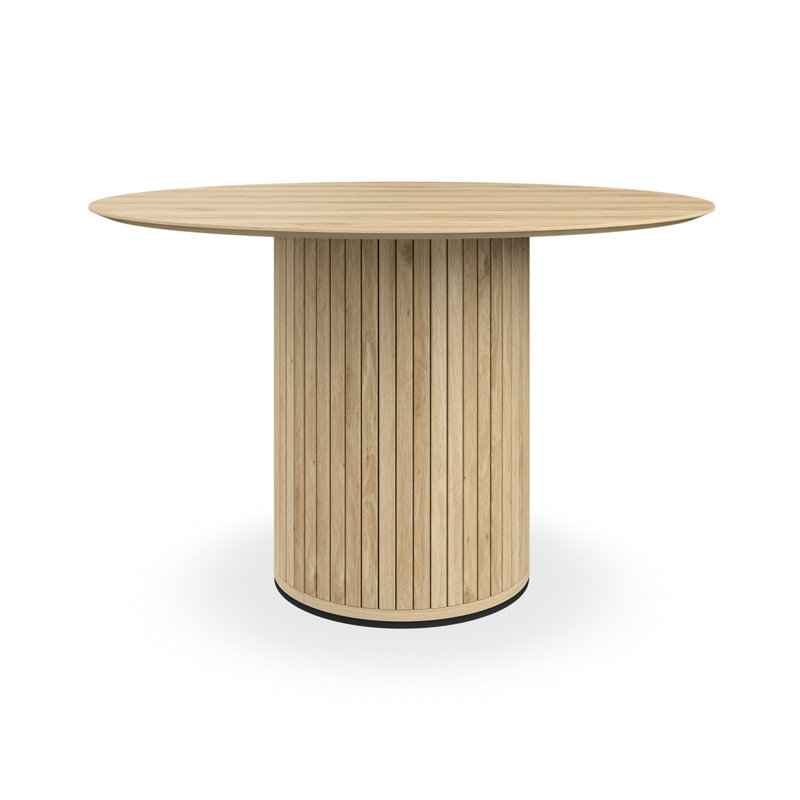Arlo 120cm Round Dining Table, Oak