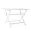 Table pliante en bois 43,5 po