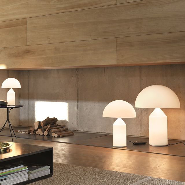 Atollo Table Lamp, 19.7" H x 15" W x 15" D
