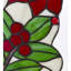Couronne en faux poinsettia 18 po