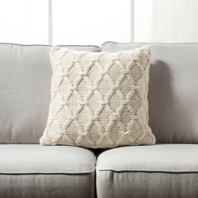 Chunky Knit Pillow Cover & Insert
