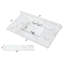 Plateau de meuble-lavabo simple 43 po avec lavabo-104740280