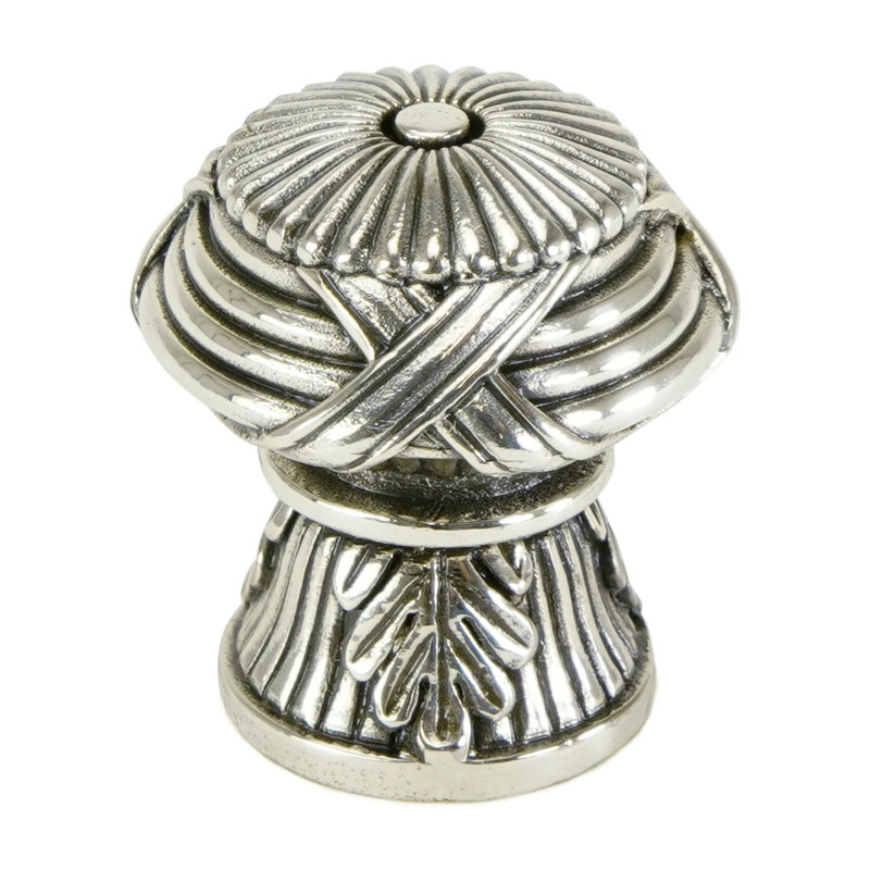 HYDE PARK KNOB, Burnished Silver