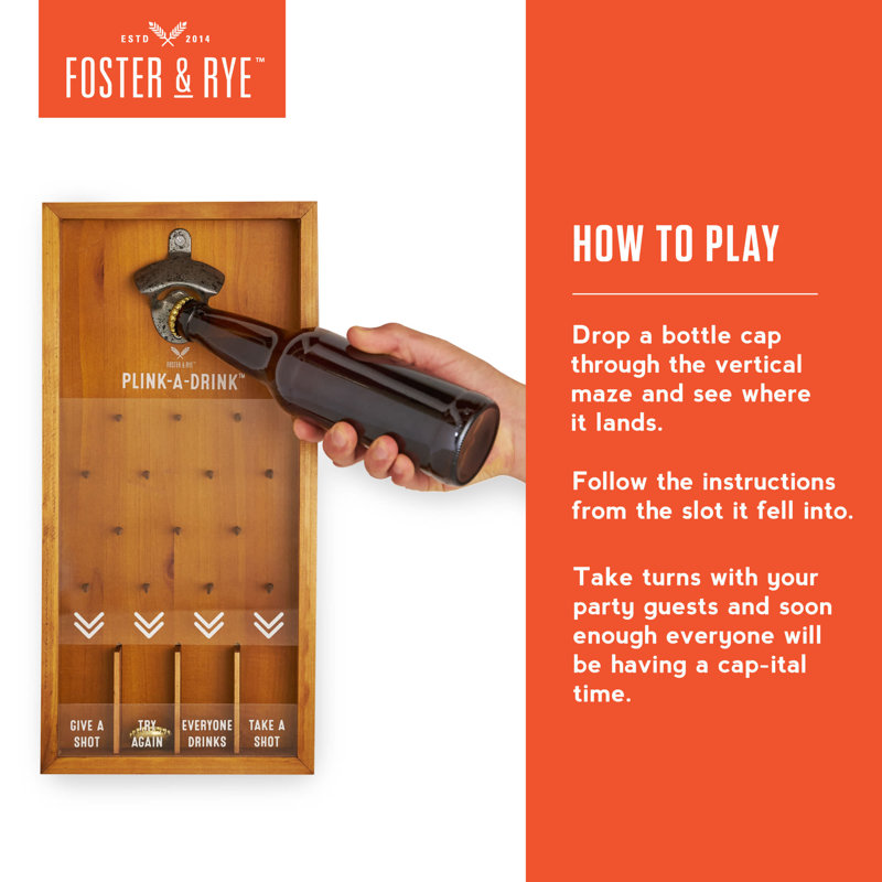 Plink-A-Drink Drinking Game