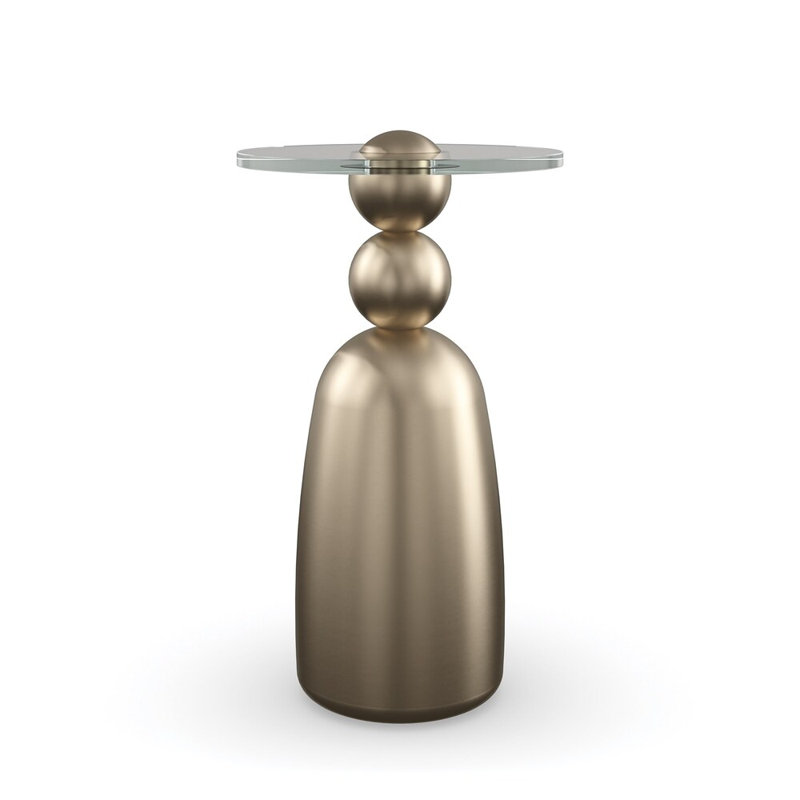 Dissonance Glass End Table