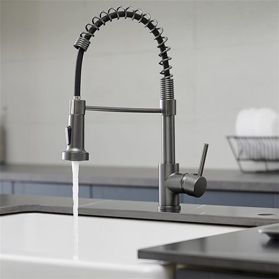 KIKO HOME Pull Down Kitchen Faucet