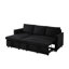 Canapé-lit modulaire en L avec causeuse et méridienne avec rangement-1391509998
