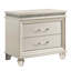 Table de chevet classique 1 pièce Classic Pearl