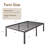 Modern Metal Bed Frame, No Headboard, No Box Spring Needed-515542421-498282557