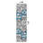 Rooshi Moroccan Blue/Gray/Ivory Area Rug-2069895278