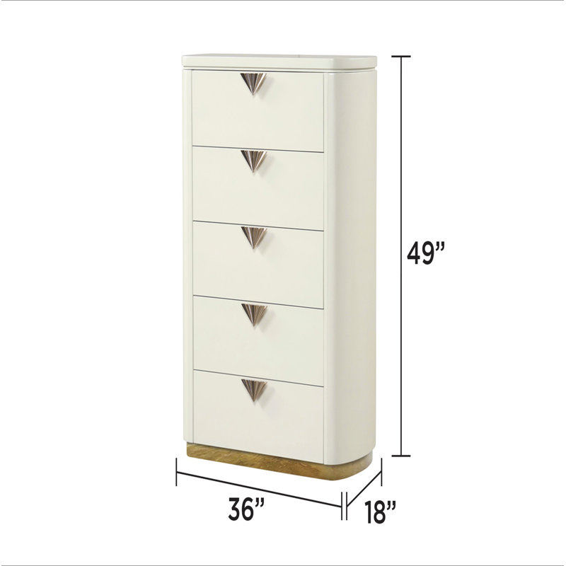 Commode 5 tiroirs La Pierre