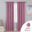 Polyester Blackout Rod Pocket Curtain Pair