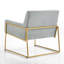 Fauteuil en polyester de 29,5 po Milano-1196018180