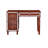 Bedroom Vanity In Cherry Color - With Stool, Abundant Storage Drawers, Stylish Design, + Poplar Veneer, Rubber Wood Construction