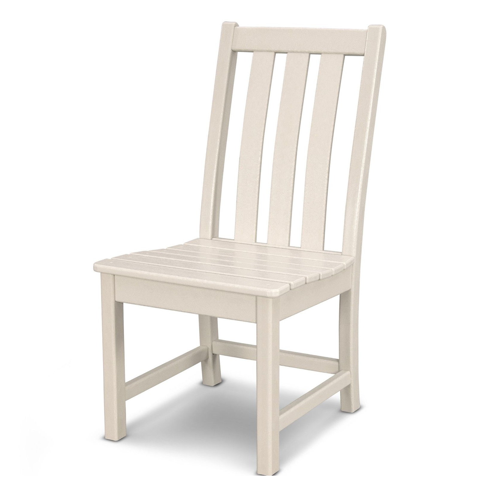 POLYWOOD Vineyard Dining Side Chair, Sand