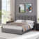 Cahlin Bed Frame With Storage Drawer Upholstered Adjustable Headboard Platform Storage Bed No Box Sp