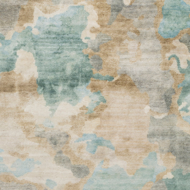 Adkins Camouflage Indoor Rug, Rectangle 2' x 3'