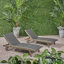 BANZAI CHAISE Longe avec plateau