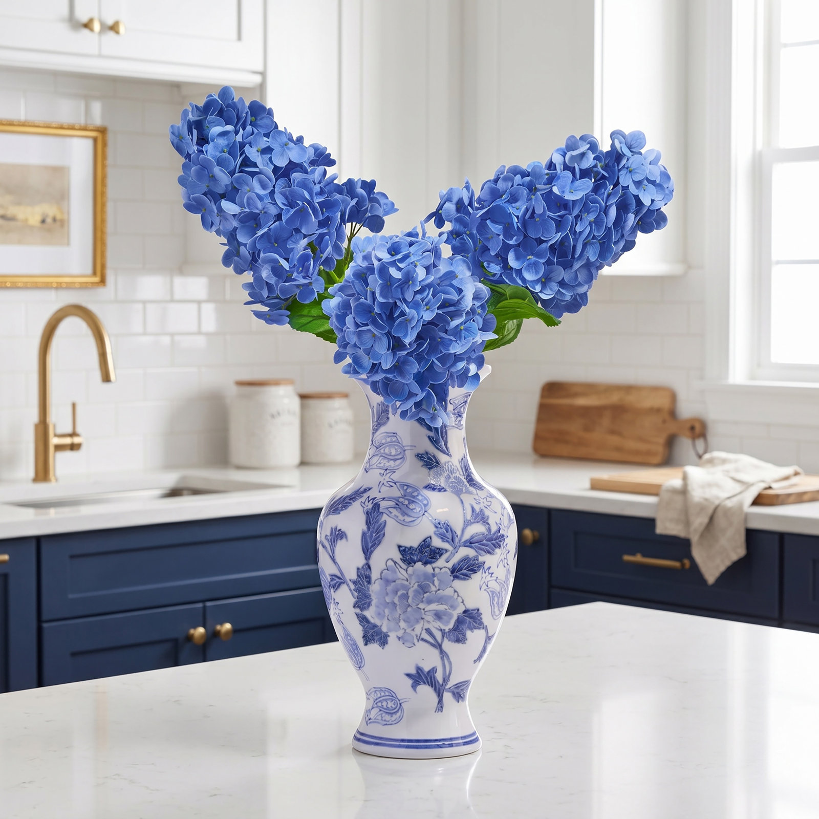 Cone Hydrangea Stems, Black