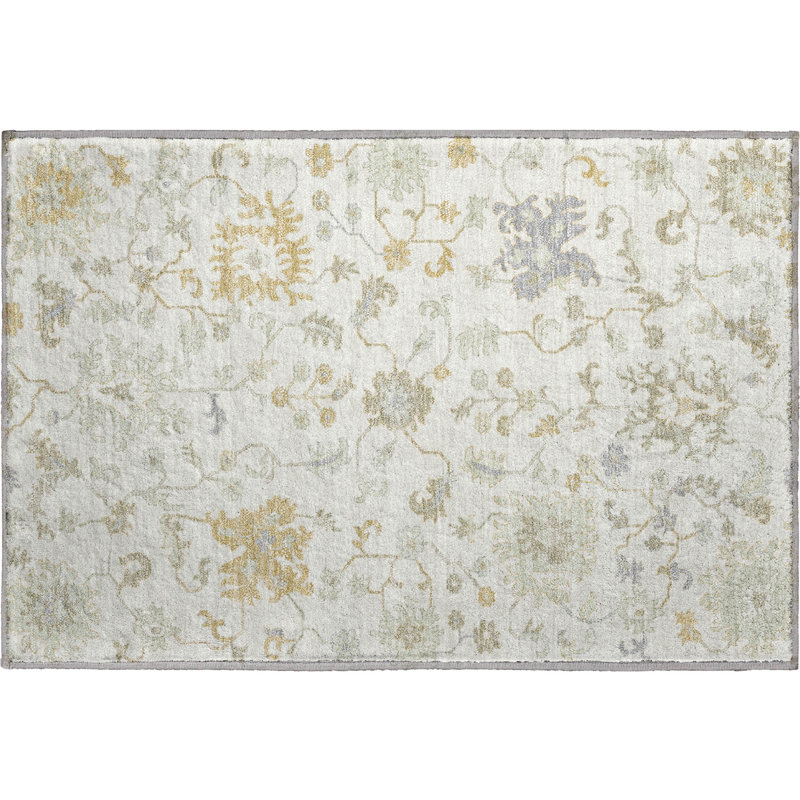 Premium Machine Washable Grilli AMF1854 Global Rug, Rectangle 1'8" x 2'6"