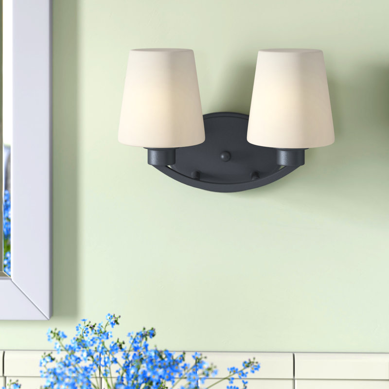 Bottorff 2 - Light Dimmable Vanity Light, Black