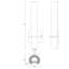 Bhutan 1 - Light LED Wallchiere-64112812