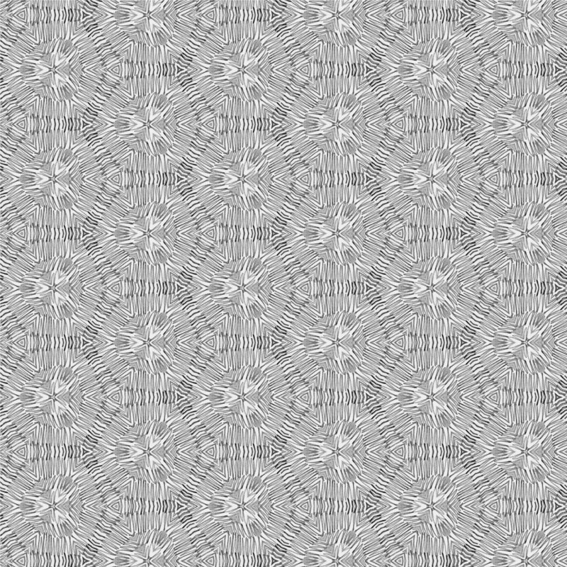 Abra Hex A 10' L x 24" W Wallpaper Roll, Non-pasted, Paper, White/Gray/Black