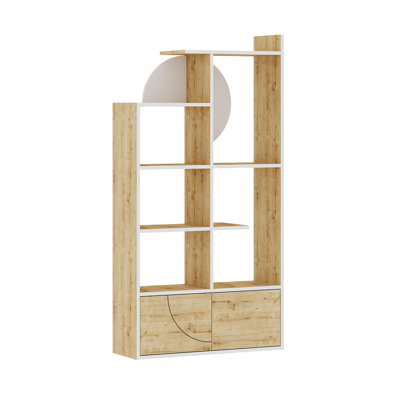 Ostara Bookcase Stylish and Functional Freestanding Storage Solution