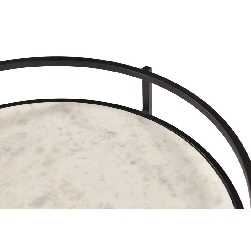 Whitham Marble Tray Top End Table