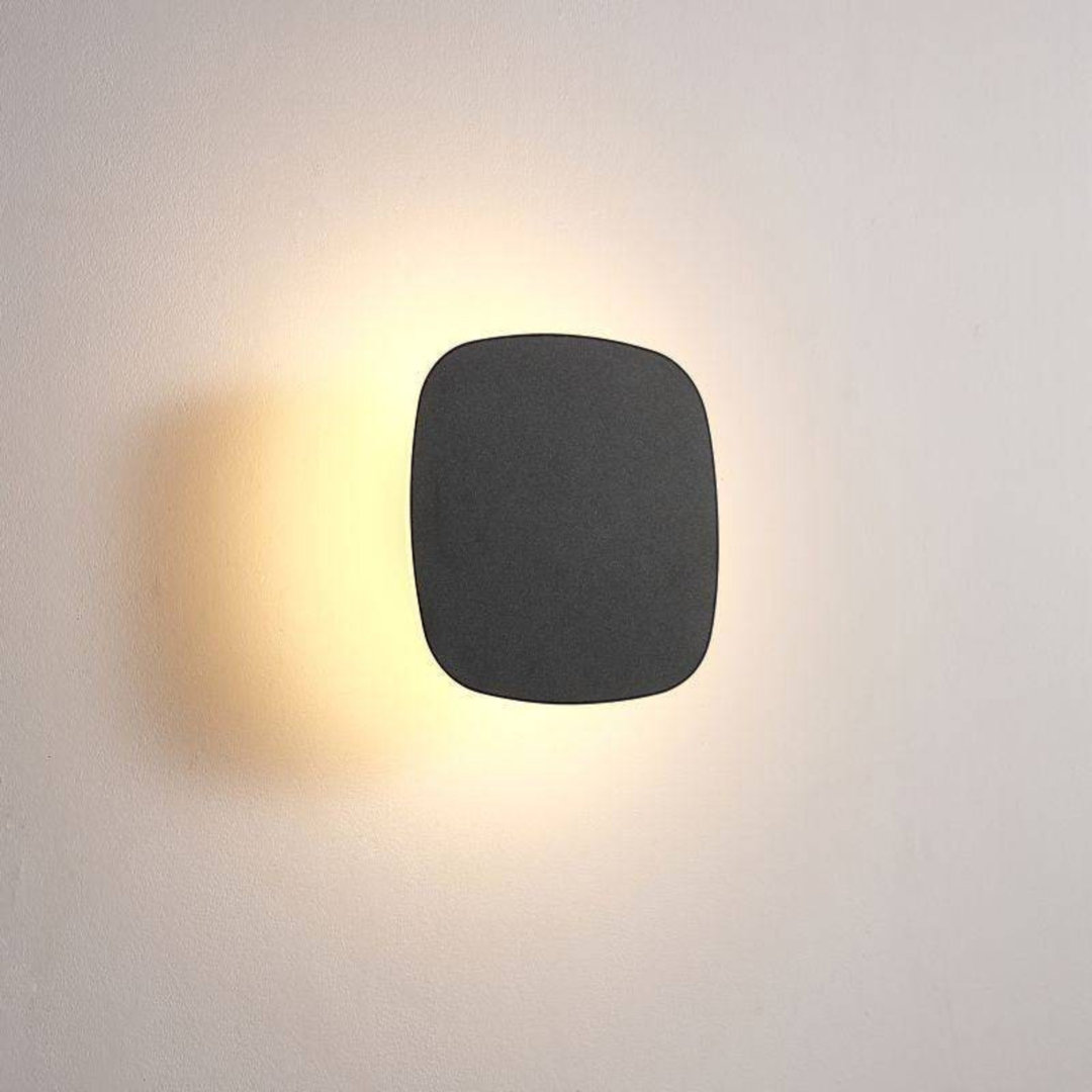 Rackhams Black/Light 6 Watt Square Ip65 Vanity Wall - Image 2