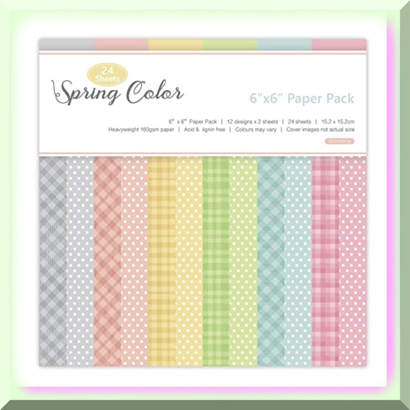 Spring Blossom Scrapbook Kit - 24 Sheets