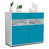 White/Turquoise
