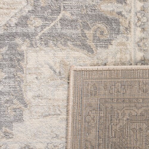 Langley Street Evart Cream/Gray Rug & Reviews | Wayfair