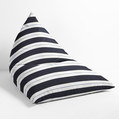 Large Sunbrella Outdoor Friendly Bean Bag Lounger by Latitude Run
