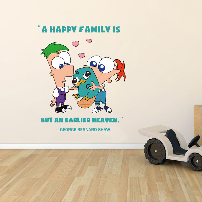 Text & Numbers Wall Decal, 30" H x 27" W x 0.5" D