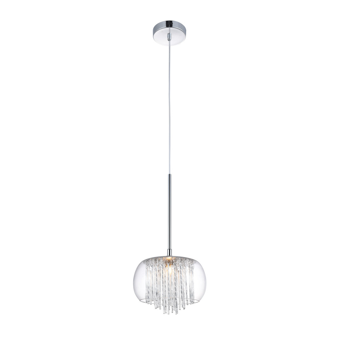 Rego 1 - Light Chrome Drum Pendant
