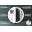 Huldar Glass Flat Wall Mirror