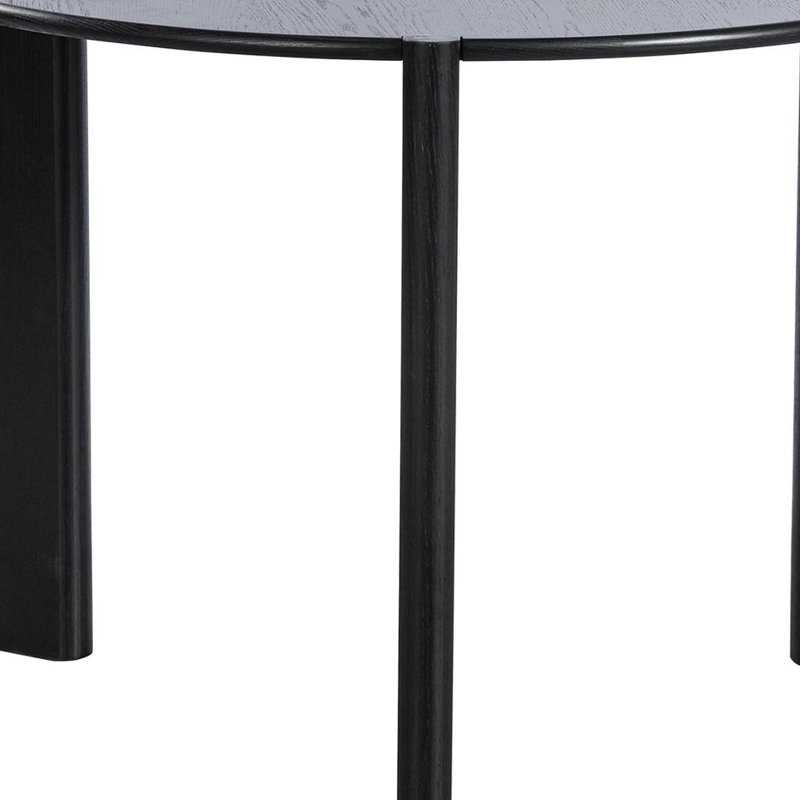 Table de salle à manger 42 po, 30"H x 42"L x 42"W, Noir