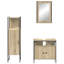 Frame Mounted Bathroom Cabinet