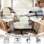 Patrici Upholstered Swivel Armchair