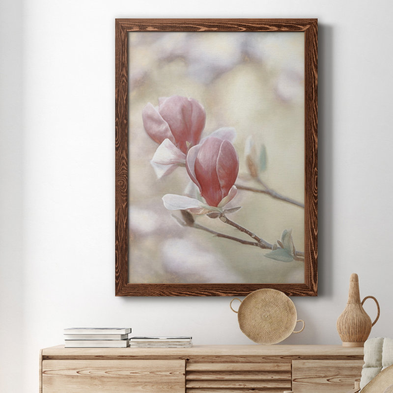 Blooming Hearts - Photographie de cadre photo sur toile, 20" H x 17" W x 1" D, Érable