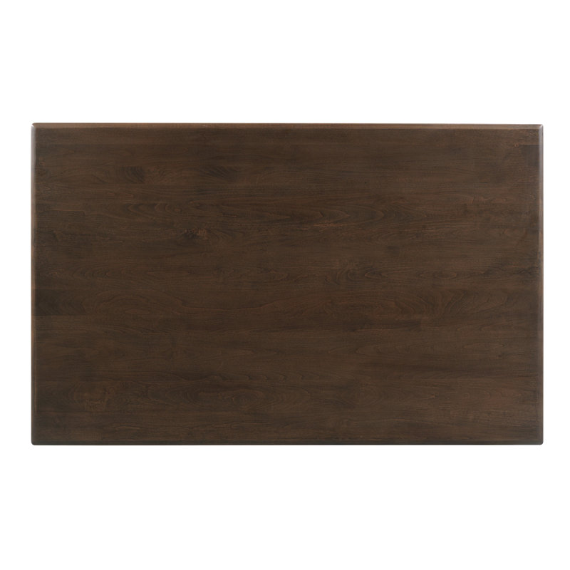 60" RECTANGULAR TRESTLE TABLE PKG, MOCHA