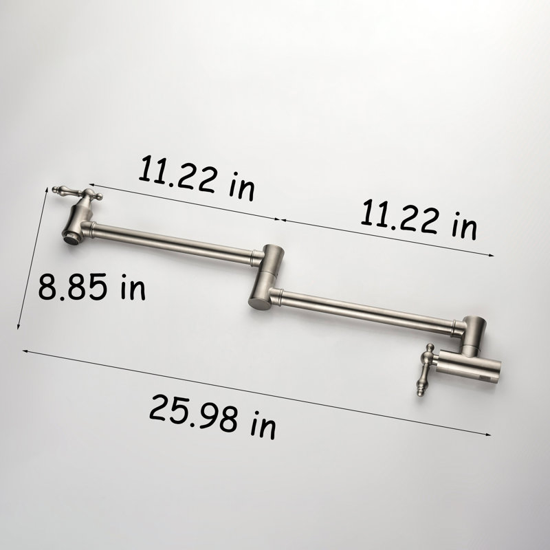 Naiyafly Kitchen Faucet, Brushed Nickel