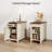 Analiesa End Table with Storage and Charging Station-2119588032