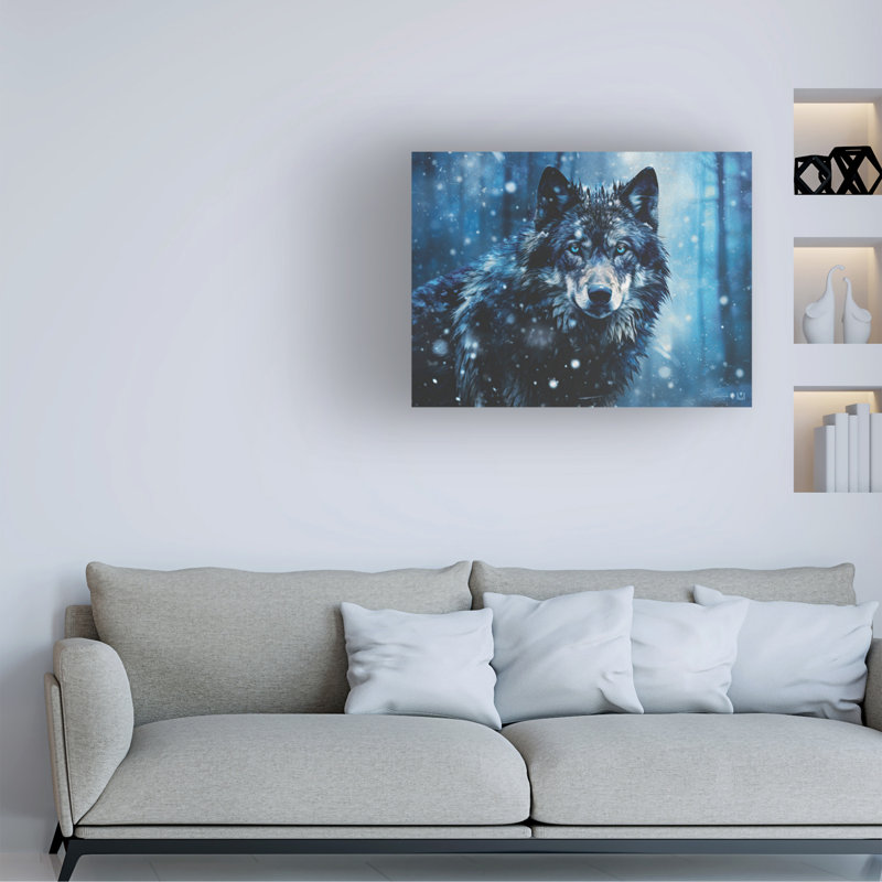 Art sur toile, Michael David Ward, H 14 po x l 19 po
