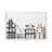 Beautiful Buildings by Irene Suchocki a Framed Art Print Matted under Glass