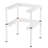 Freestanding Spice Rack with Adjustable Racks