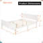 Base de lit en bois massif Serene Haven-85237809-85271517