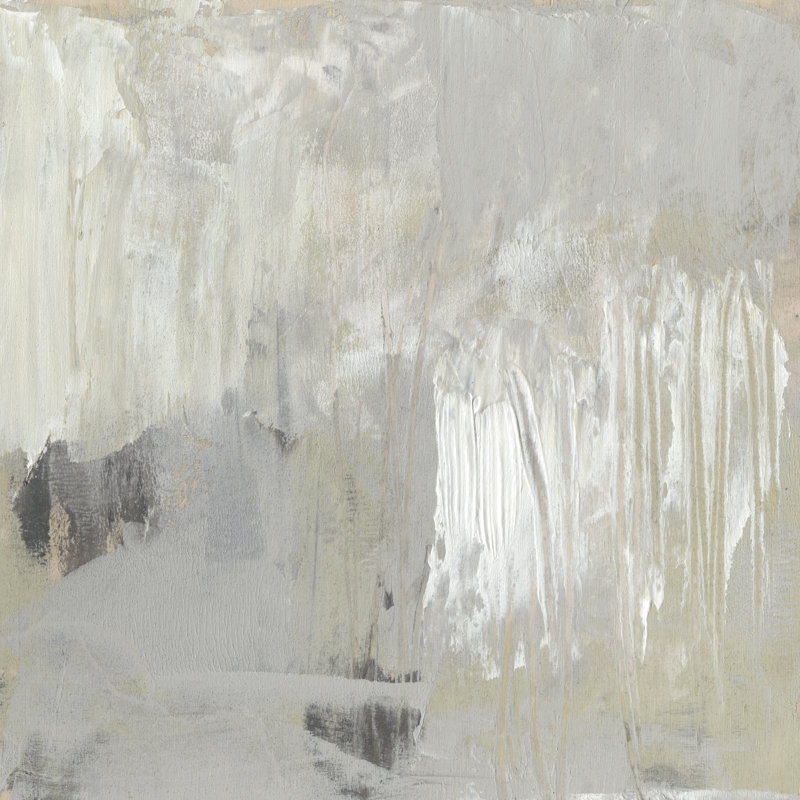 Neutral Composition II by Jennifer Goldberger - Wrapped Canvas Painting, 30cm H x 30cm W 